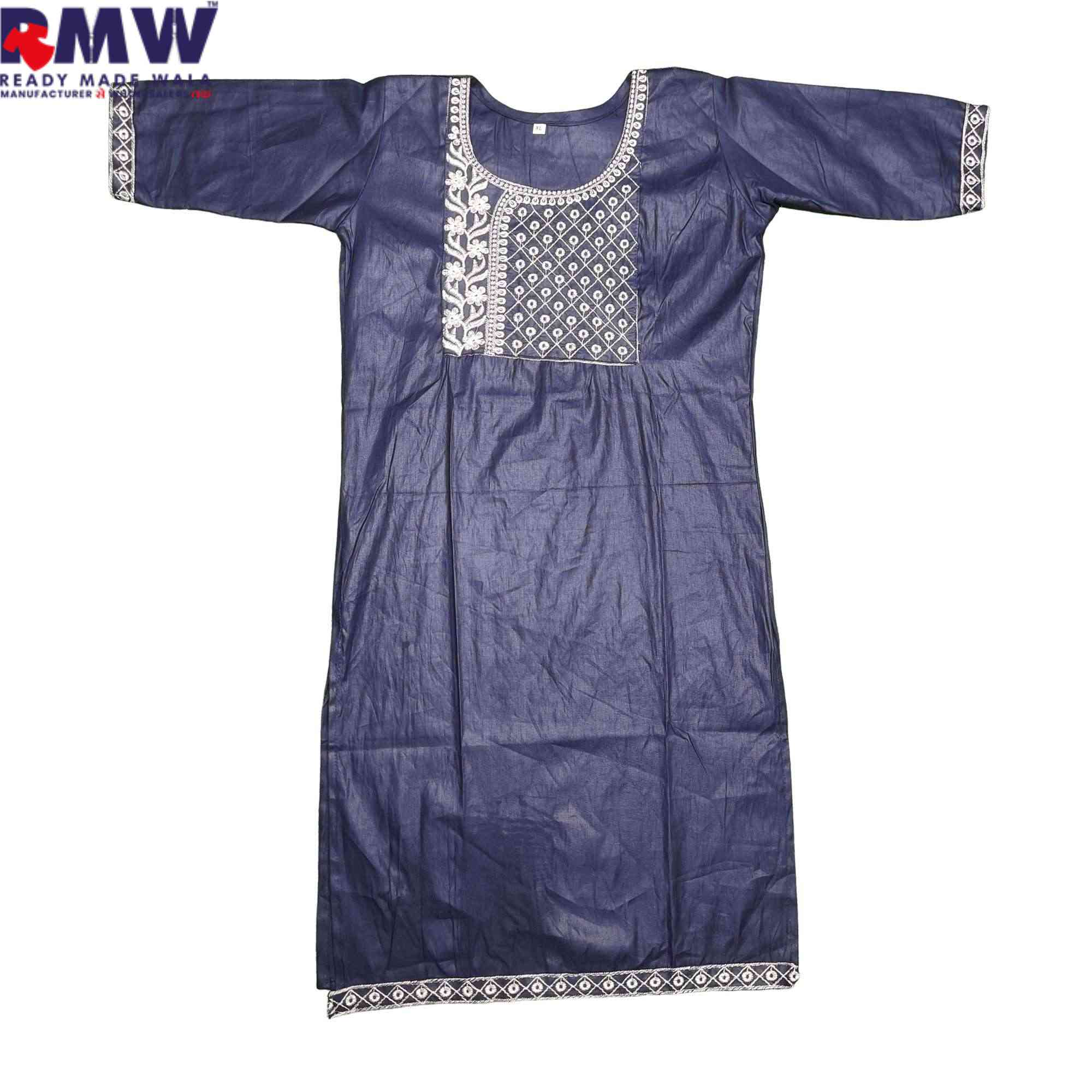 KURTI GHD EMB PLAIN XL N