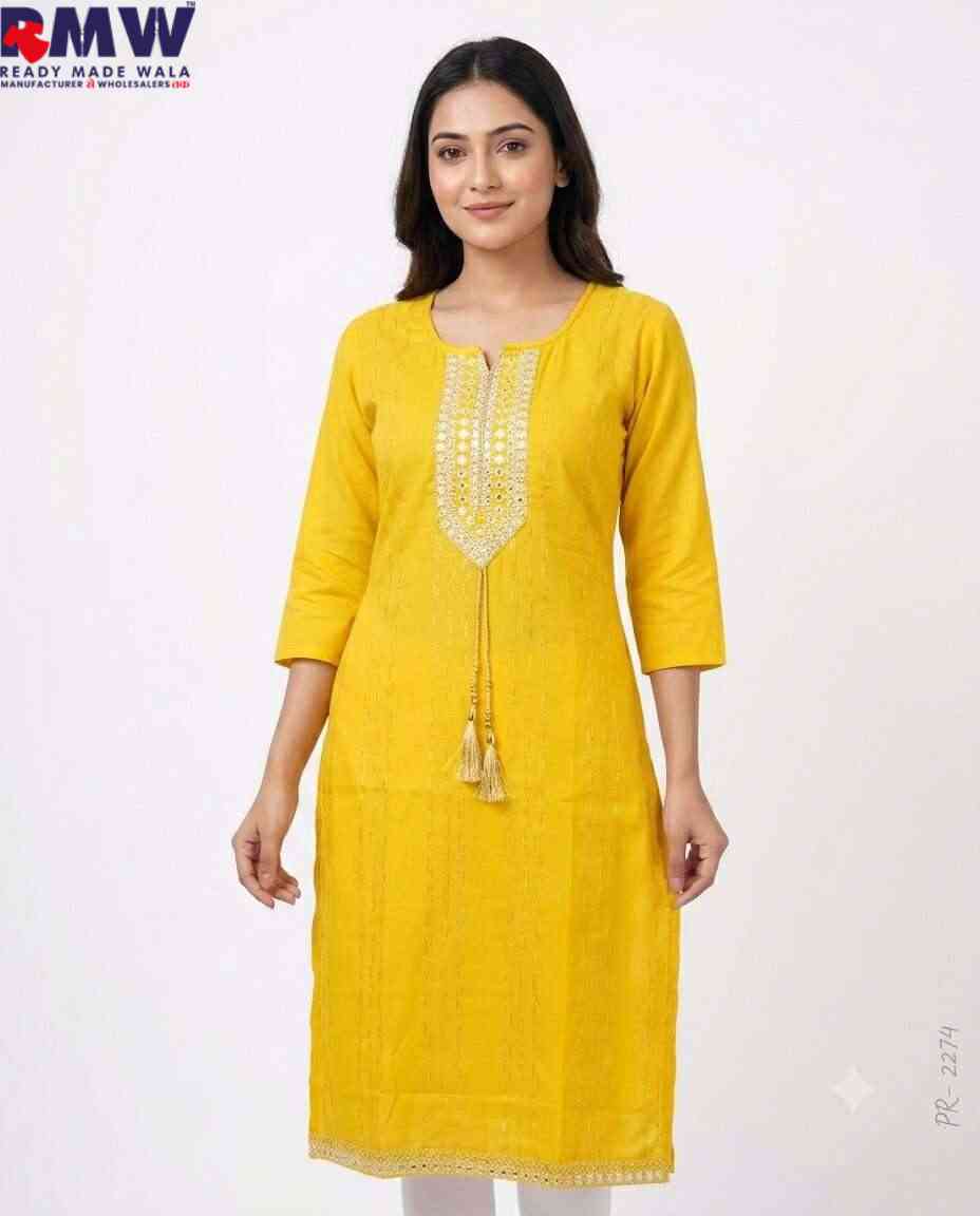 KURTI NECK DORI S/L (XL)