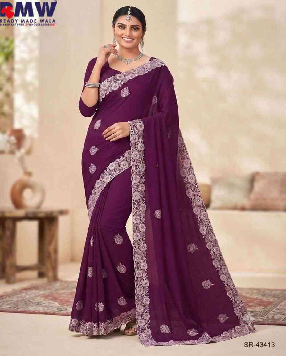 ARCHI SAREE STRAWBERRY