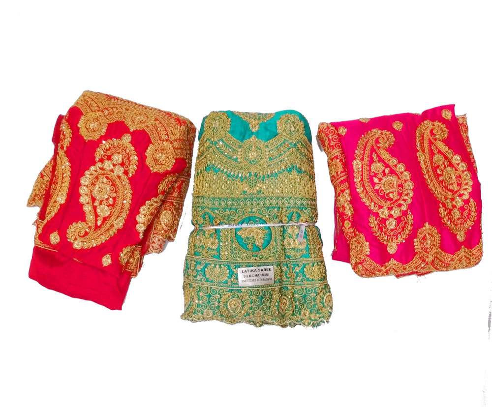 (SR - 7322) LATIKA SAREE SILK DHARMINI 