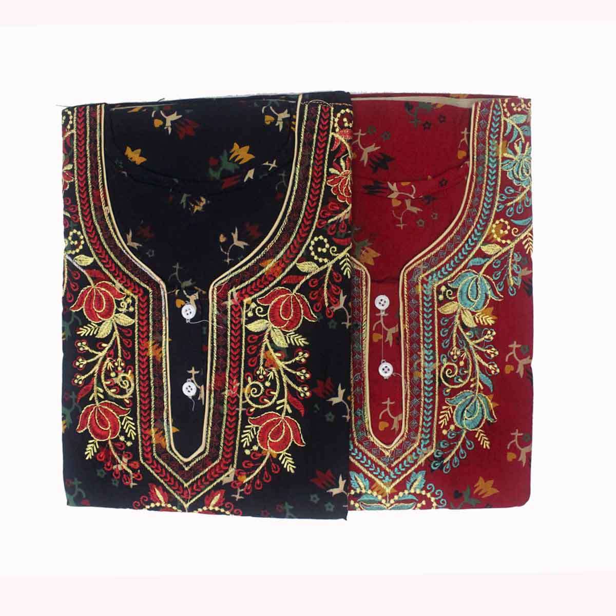 T-3311 PRAKASH NIGHTY GUJARI EMB