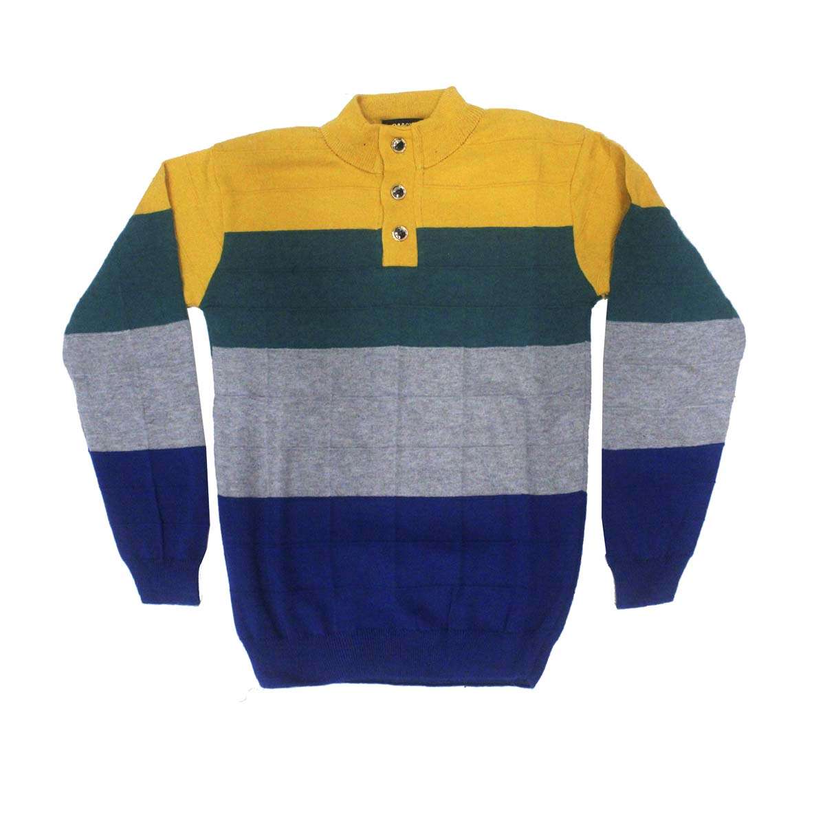 BOYS RRK SWEAT TSHIRT F/O BUTTON F/S