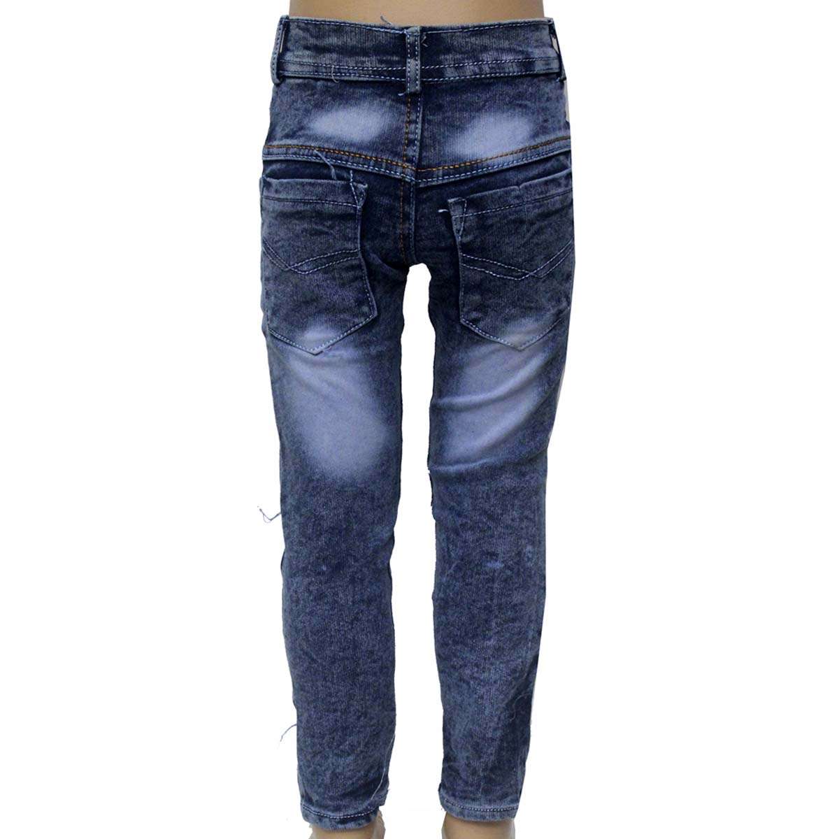 KIDS PINKY DAMAGE DENIM JEANS (20/24)