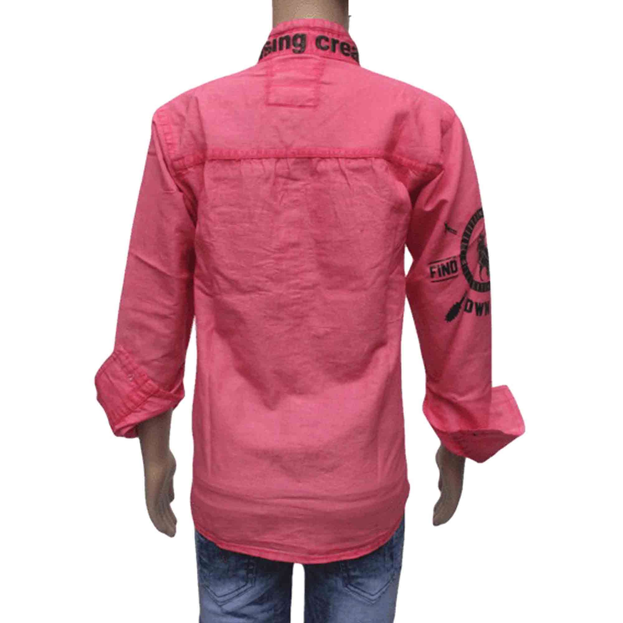 KIDS TOP10 FANCY DENIM SHIRT DORI (32/36)