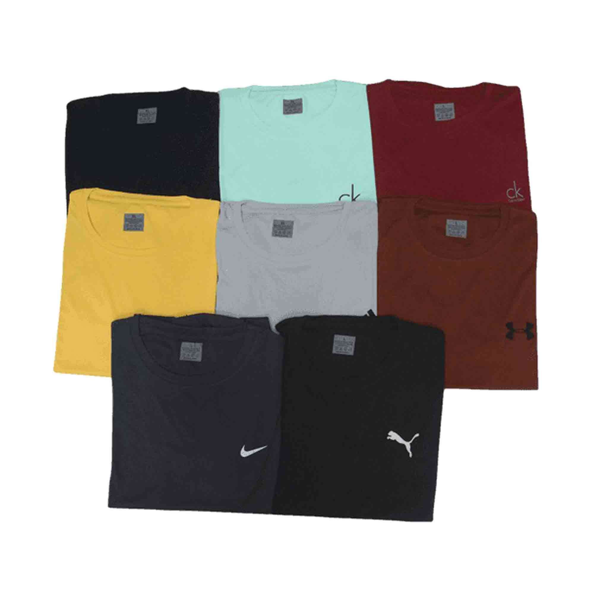 BOYS DRY FIT LOGO R/N H/S 22677 (L/XL)