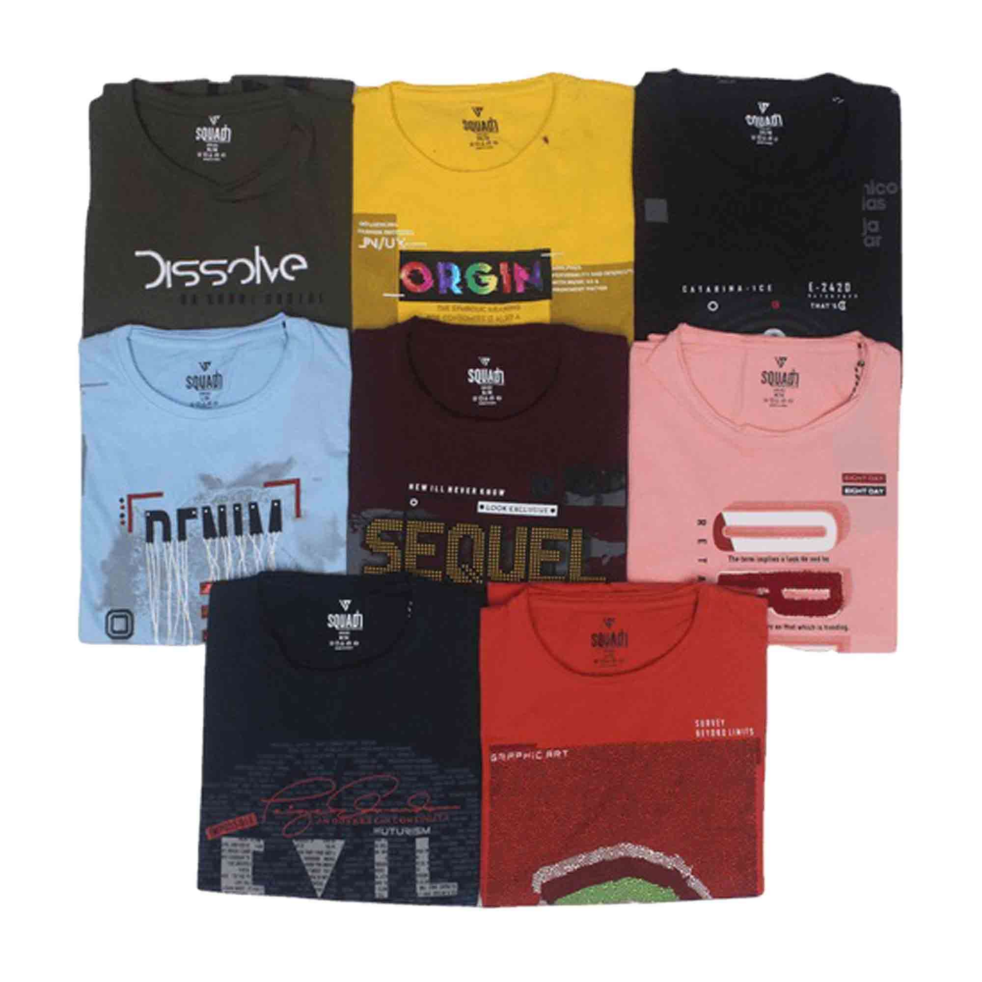 MENS SKE SQUAD CUT NECK H/S DN-233 (34/40)