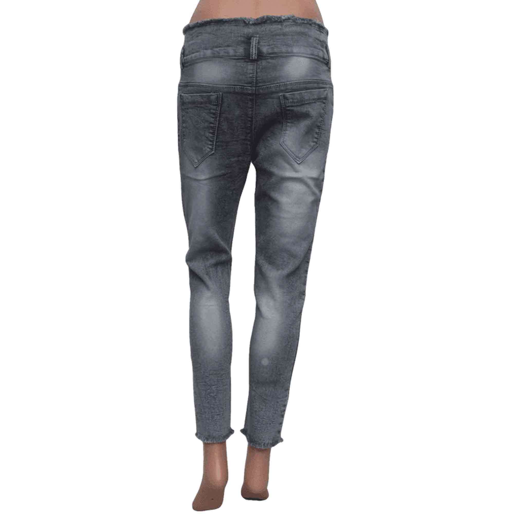 GIRLS TUFAN DENIM PLAIN JEANS (34/36)