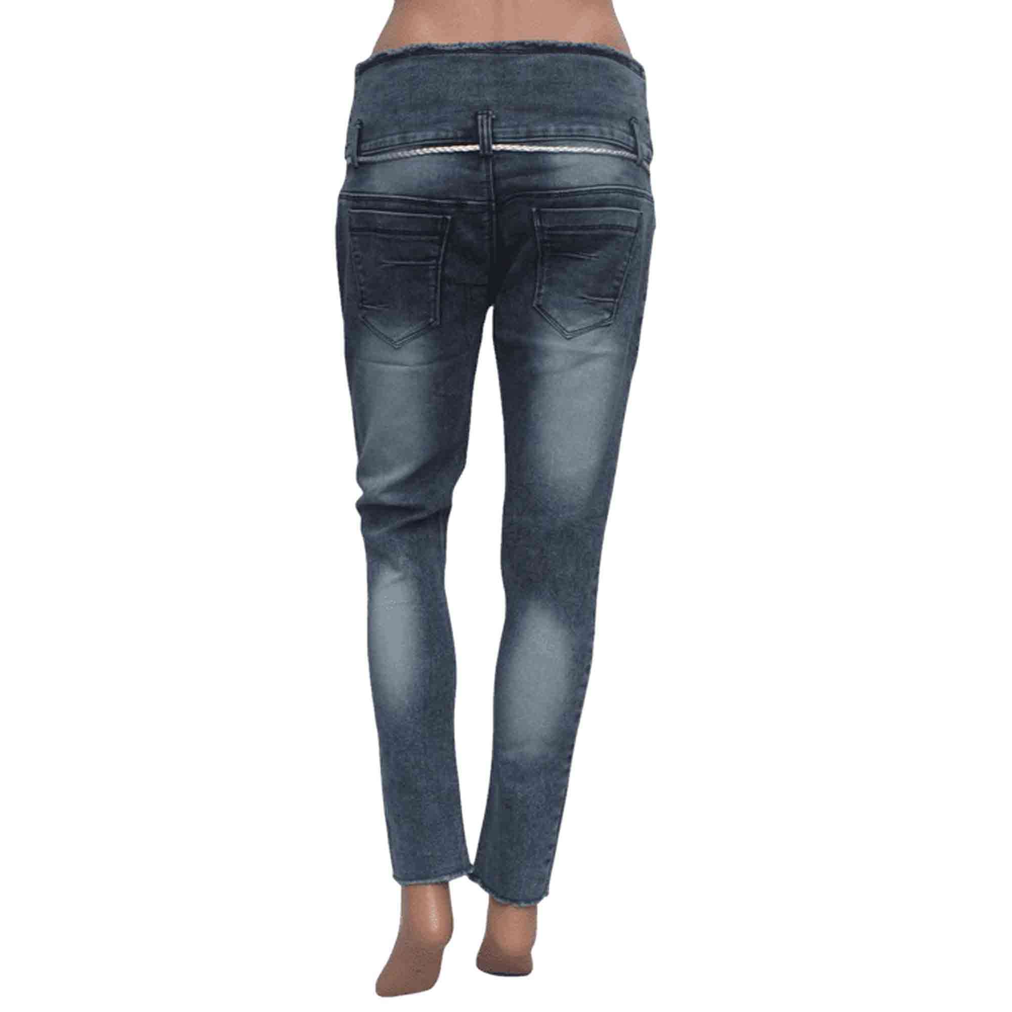 GIRLS TUFAN FANCY DENIM JEANS 4 BTN (28/32)