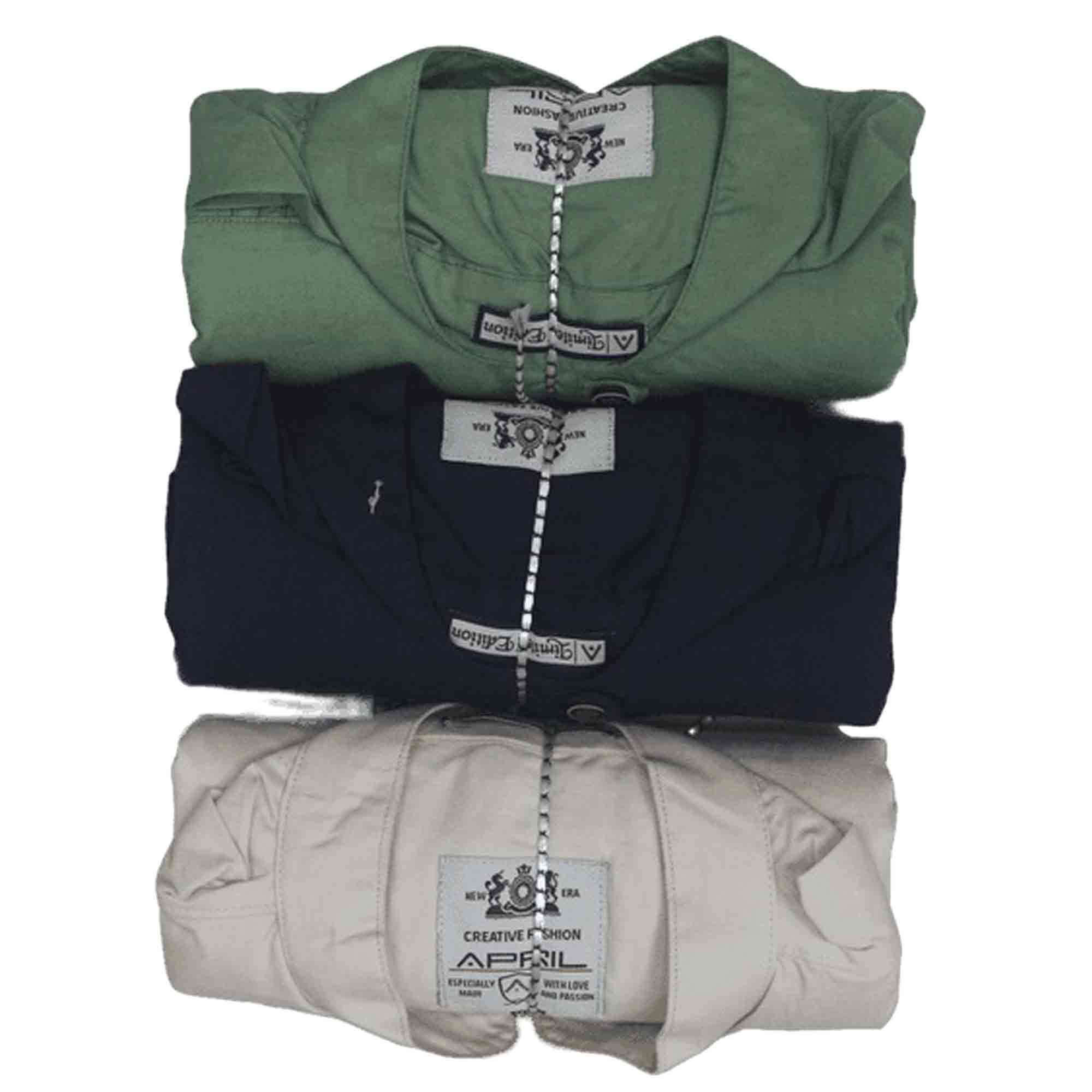 BOYS CAPITAL PLAIN KURTA F/S (M/XXL)