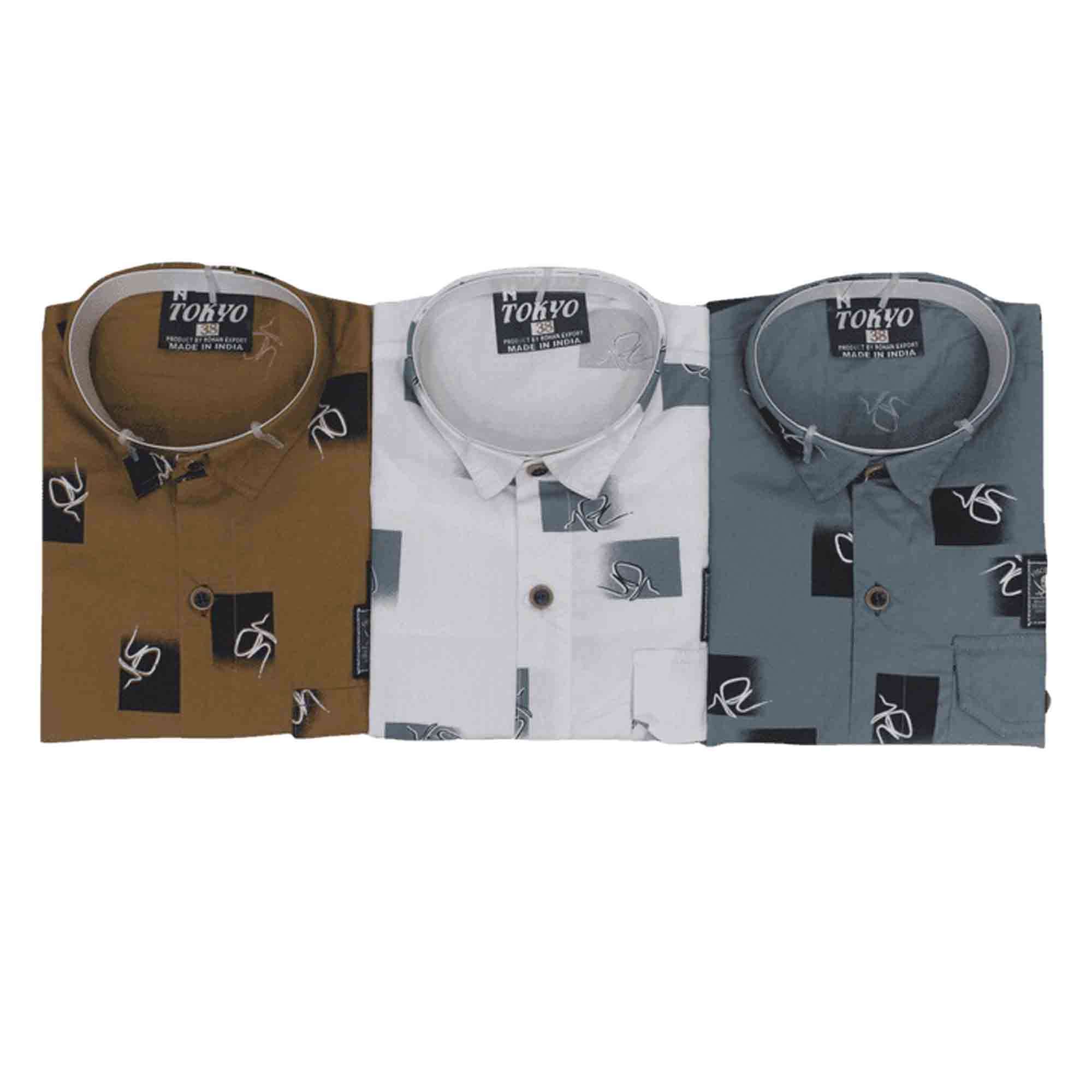 KIDS TOKYO FANCY SHIRT F/S (38/40)