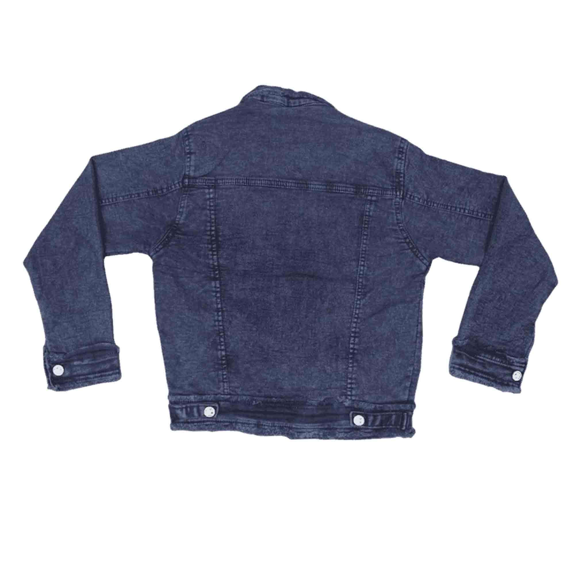 GIRLS TUFAN DENIM JACKET PLAIN (XL)