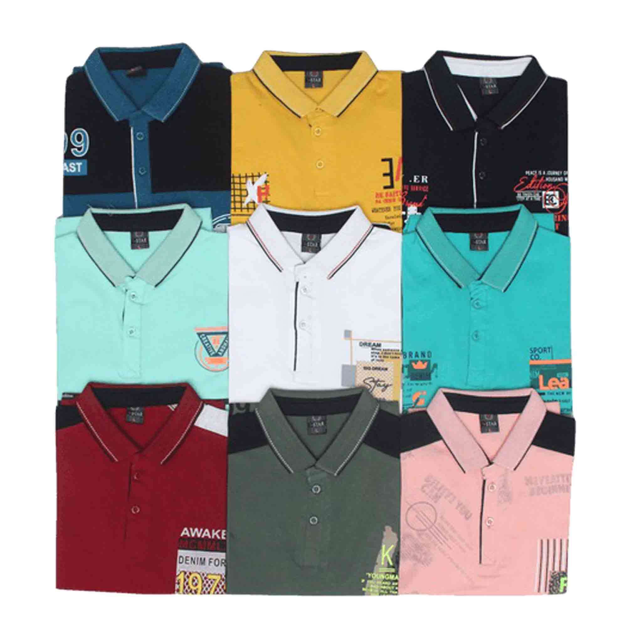 BOYS V-STAR COLLAR H/S DN-522 (M/L)