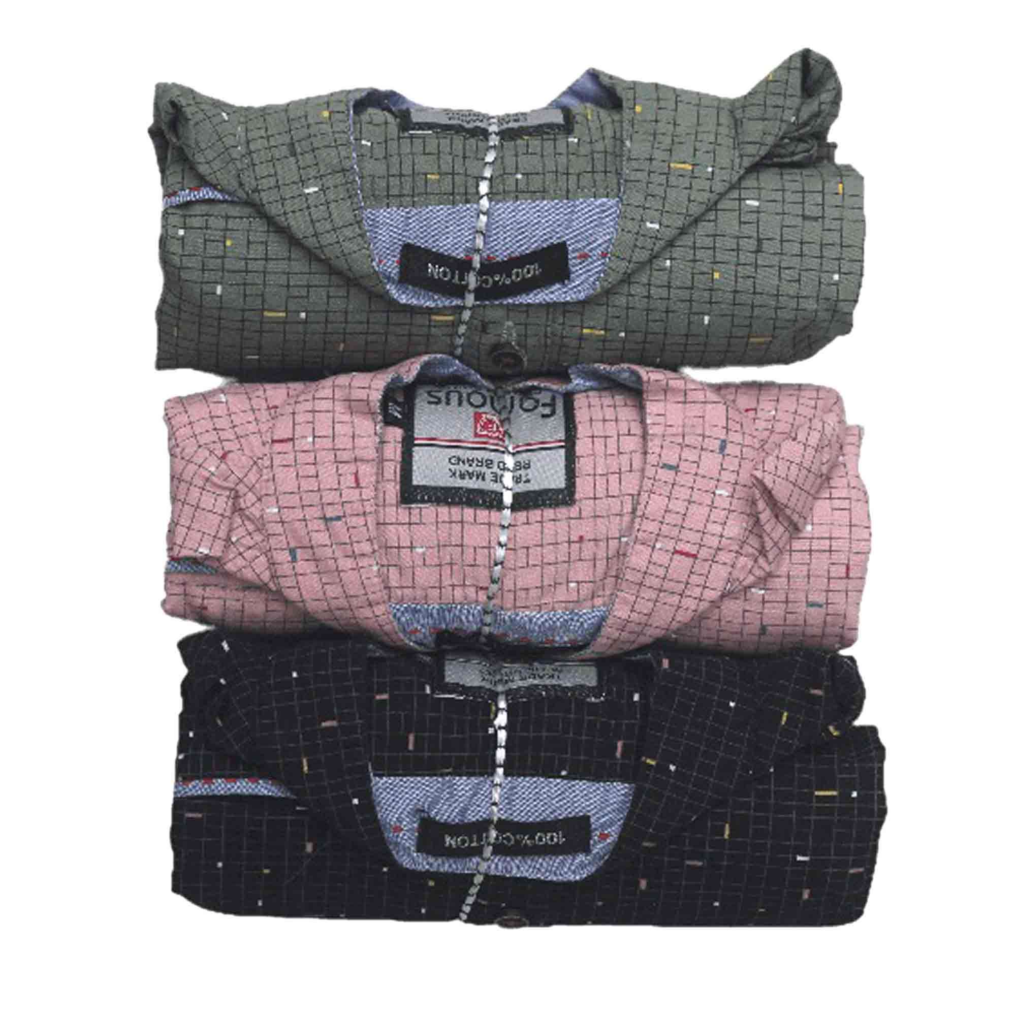 BOYS CAPITAL PRINT KURTA (M/L/XL)