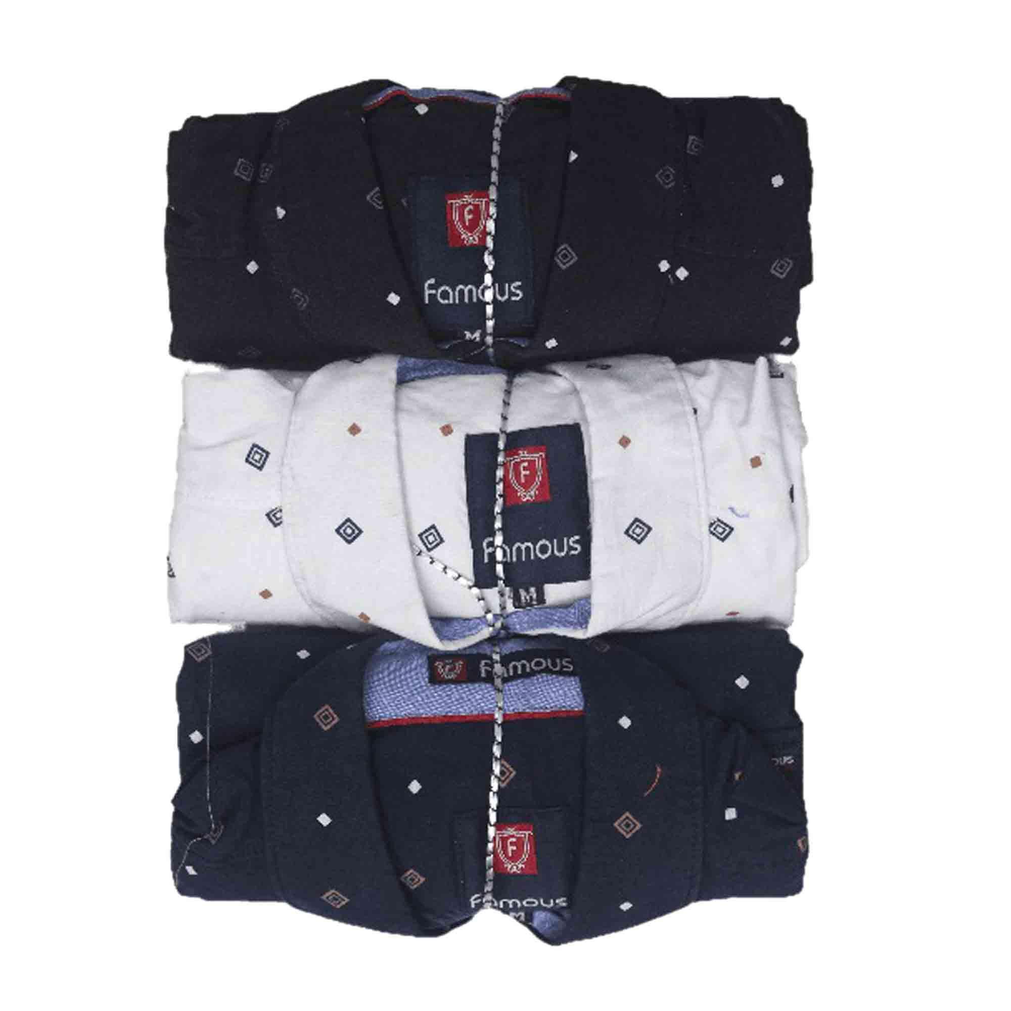 BOYS CAPITAL LAFAR PRINT SHIRT(M/XL)