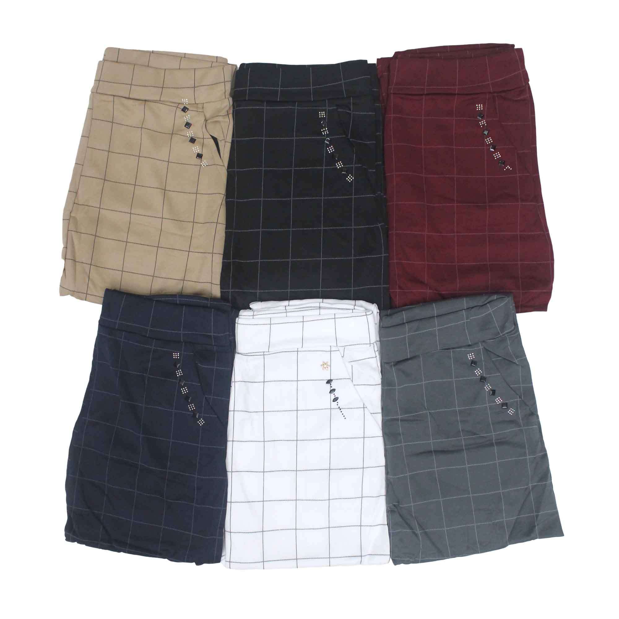 GIRLS PM CHECKS JEGGINGS