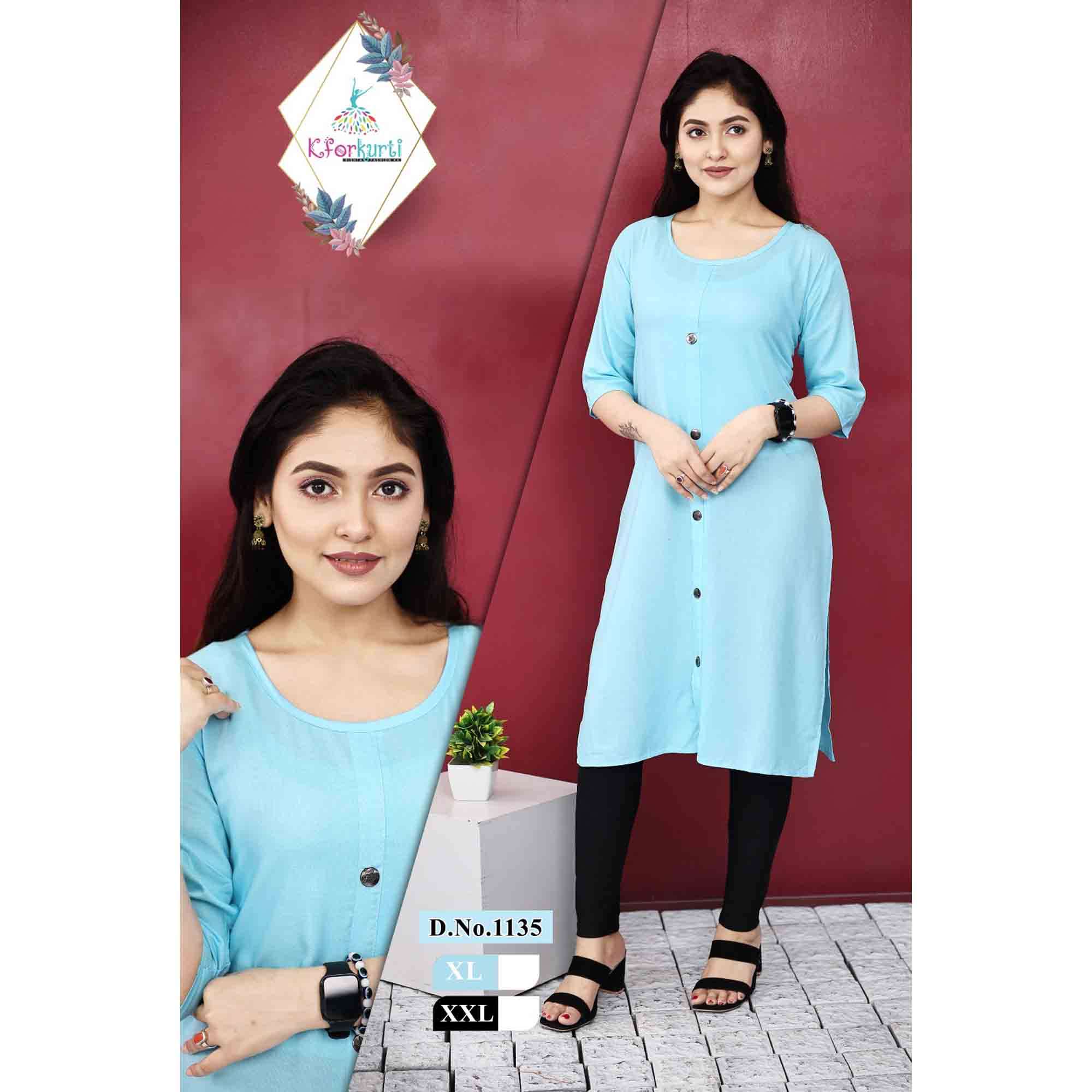 KURTI PLAIN MK