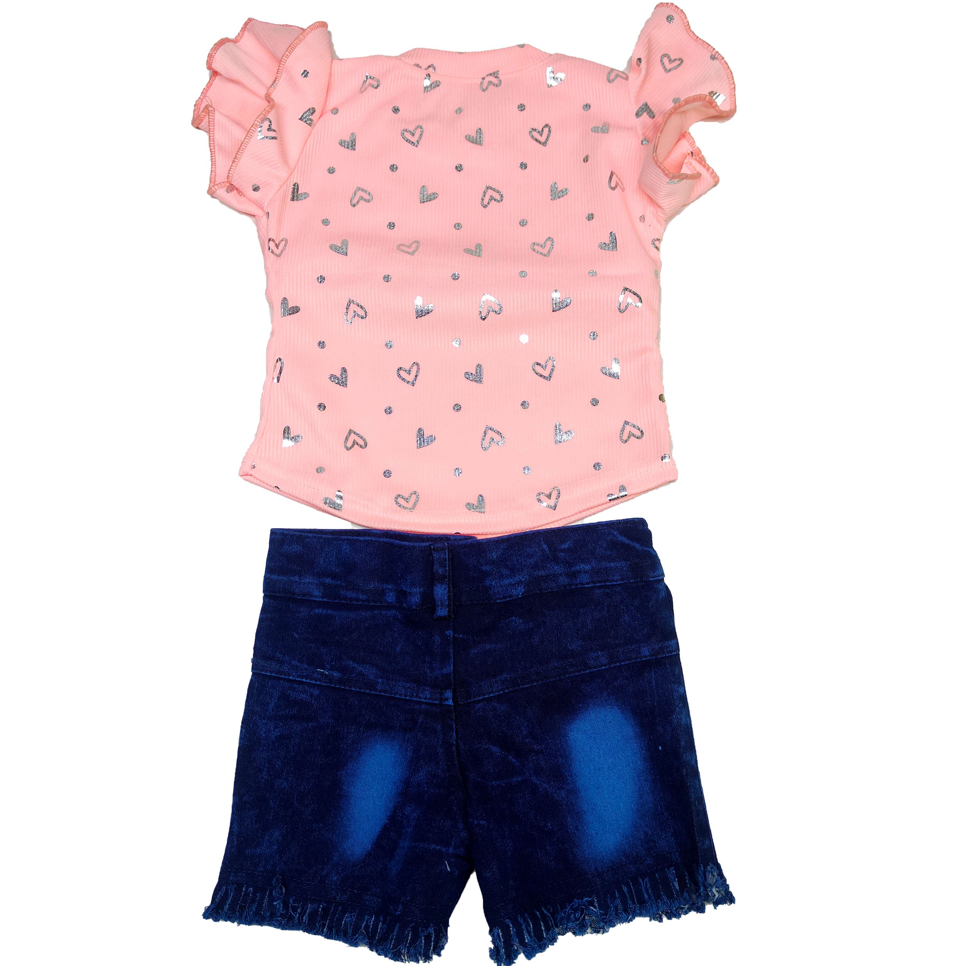 GIRLS SUHANA DENIM HOTPANT SET (16/18)