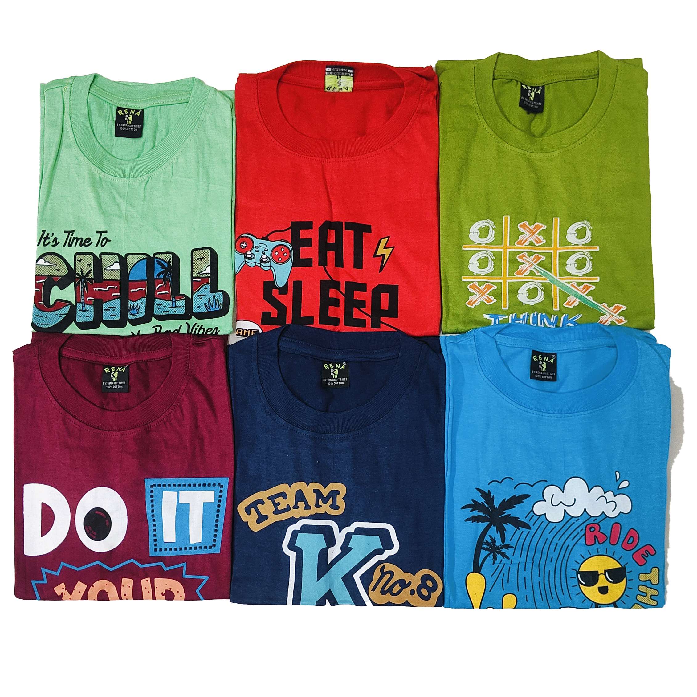 KIDS RINA PRINT TSHIRT H/S (12/14/16)