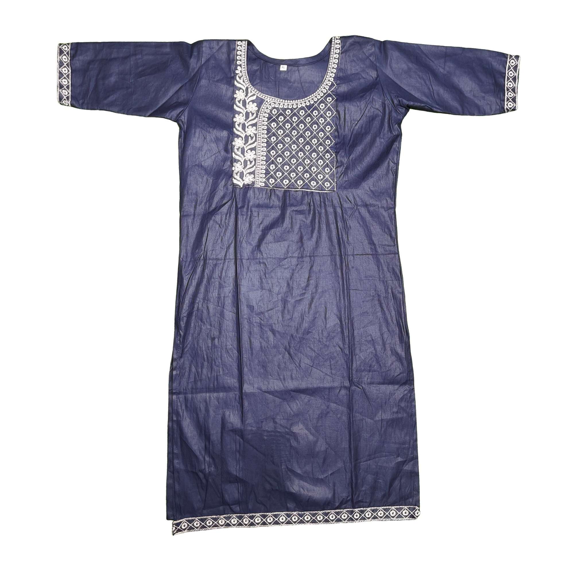 KURTI GHD EMB PLAIN XL N