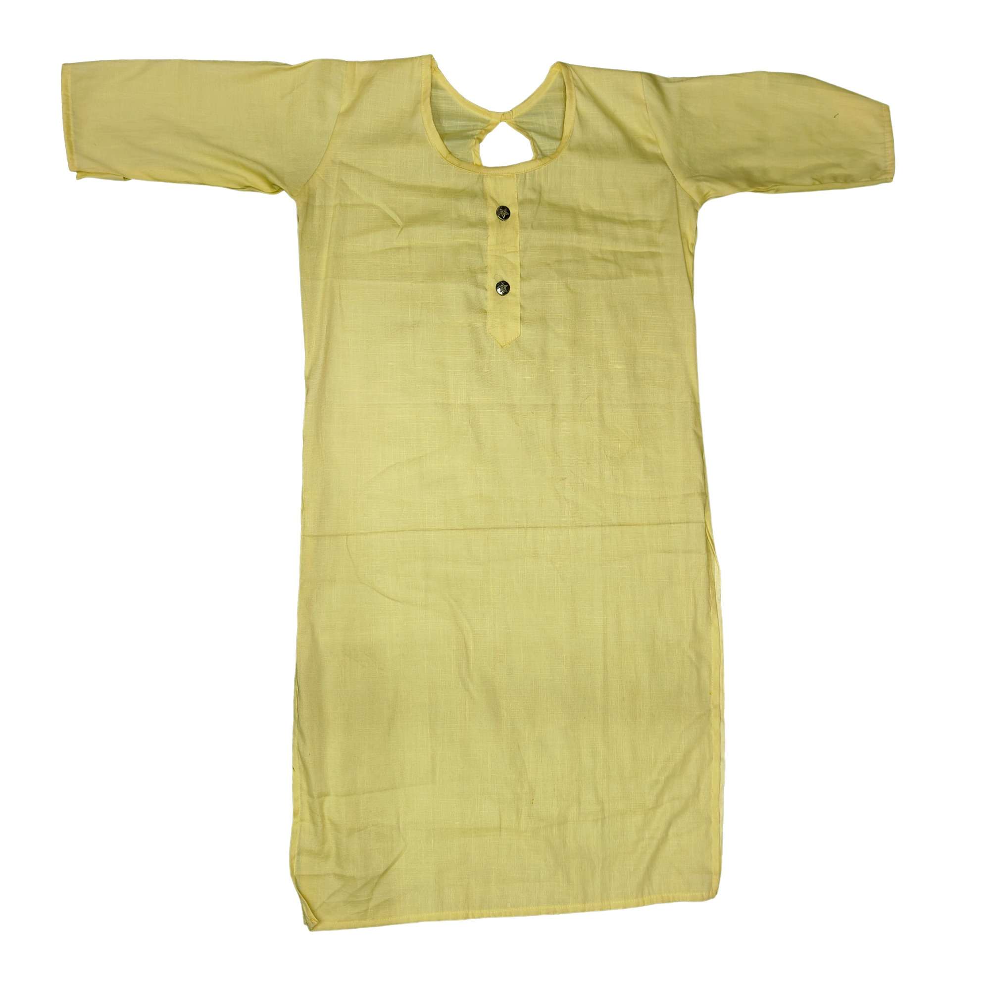 KURTI TWOTONE BACKCUT XL