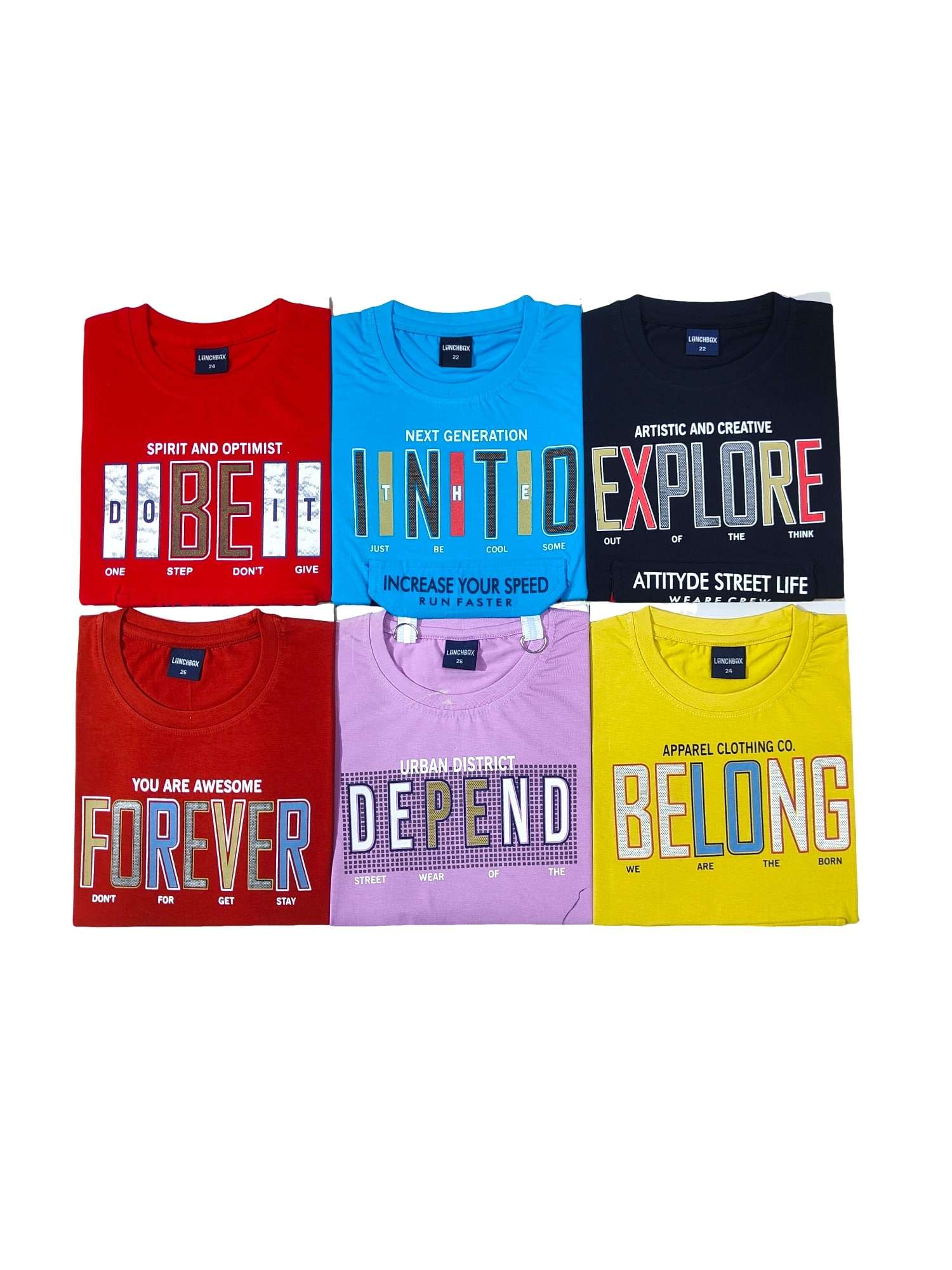 KIDS LBOX DEPENDEND FASHION R/N H/S (22/26)