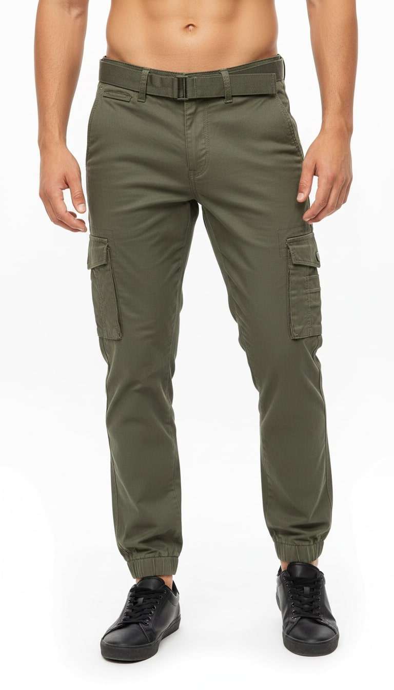 BOYS 6 POCKET COTTON CARGO PANT (28/34)