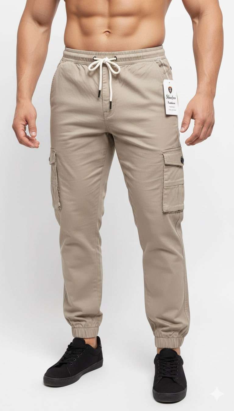 BOYS 6 POCKET COTTON JOGGAR (28/34)