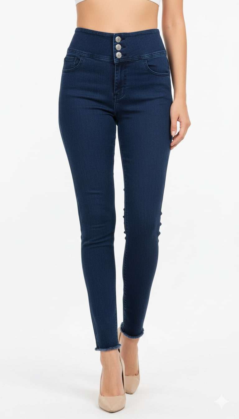 GIRLS  HARD BULL PLAIN JEANS (28/32)
