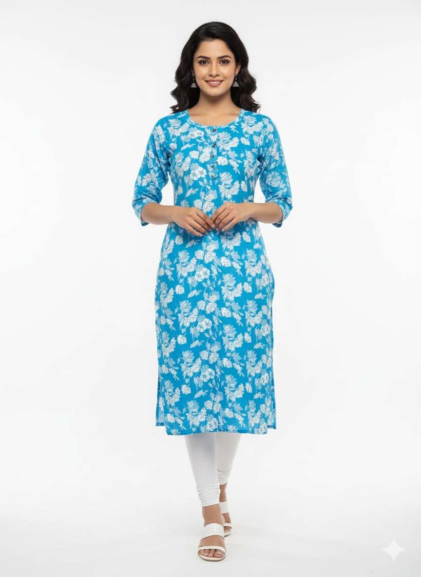 KURTI REGULAR PRINT  XL