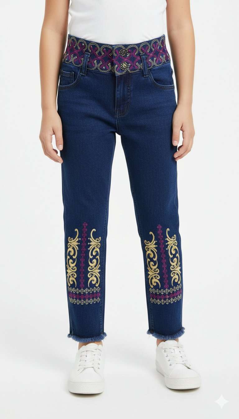 GIRLS ARAFAT DENIM JEANS (26/36)