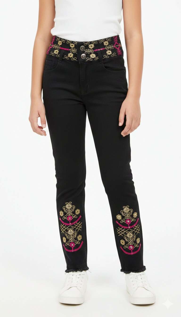 GIRLS ARAFAT DENIM JEANS (38/40)