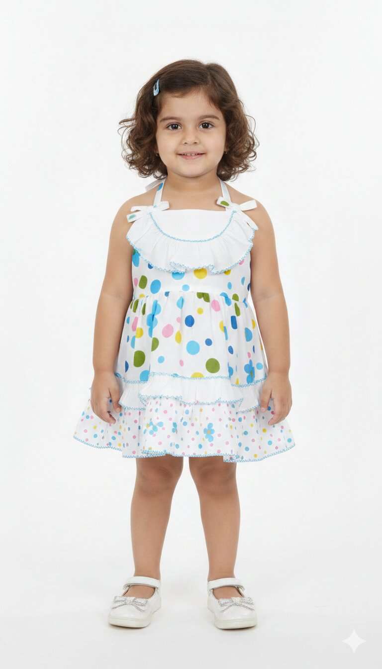 GIRLS RINA CHADI SET FROCK (16/18)