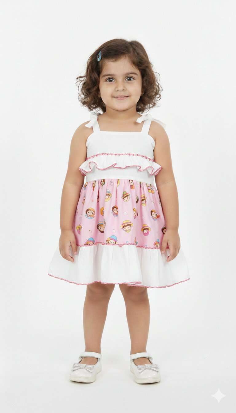 GIRLS RINA CHADI SET FROCK (20/24)