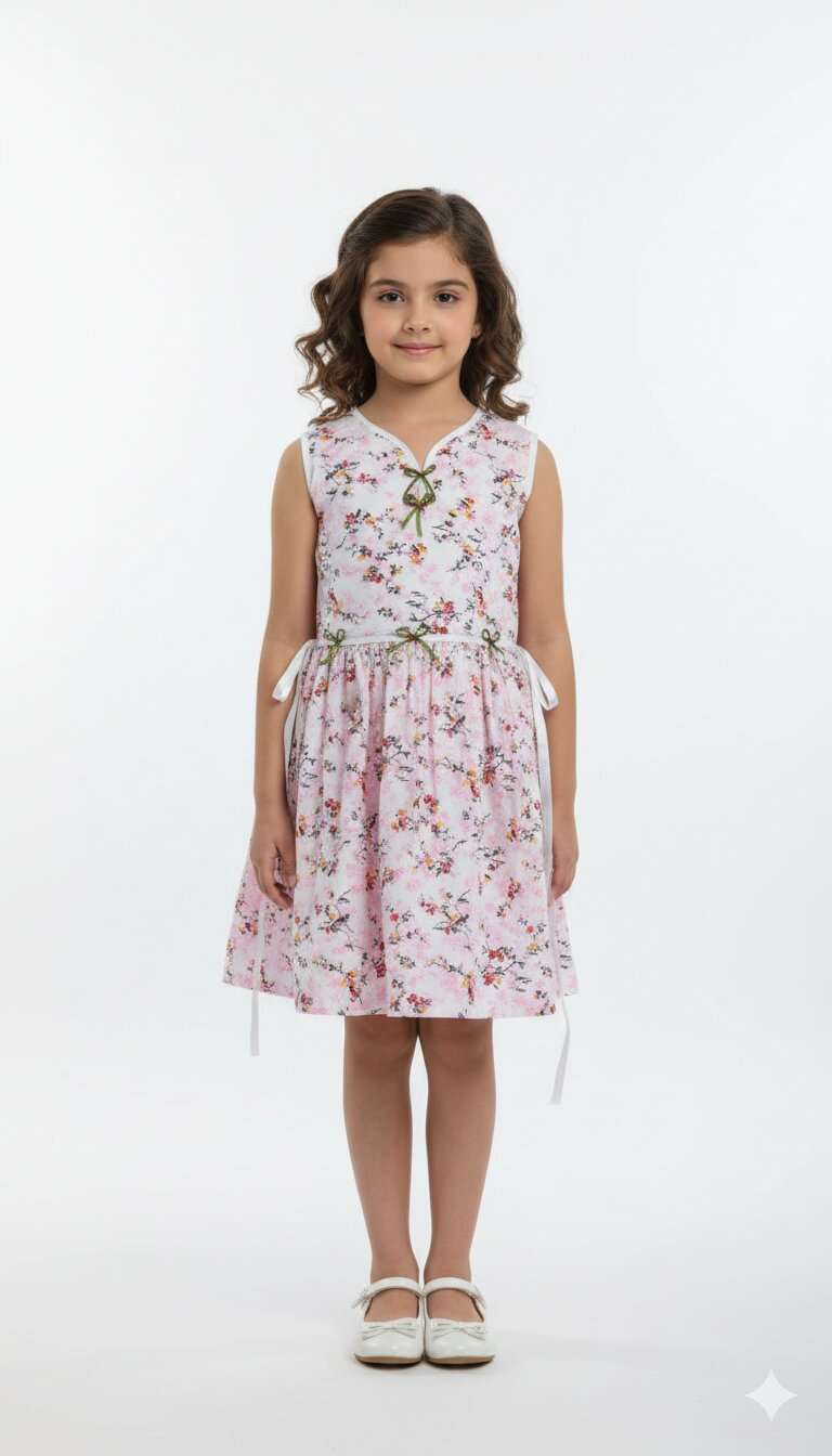 GIRLS  ROYAL CITY COTTON FROCK (20/30)