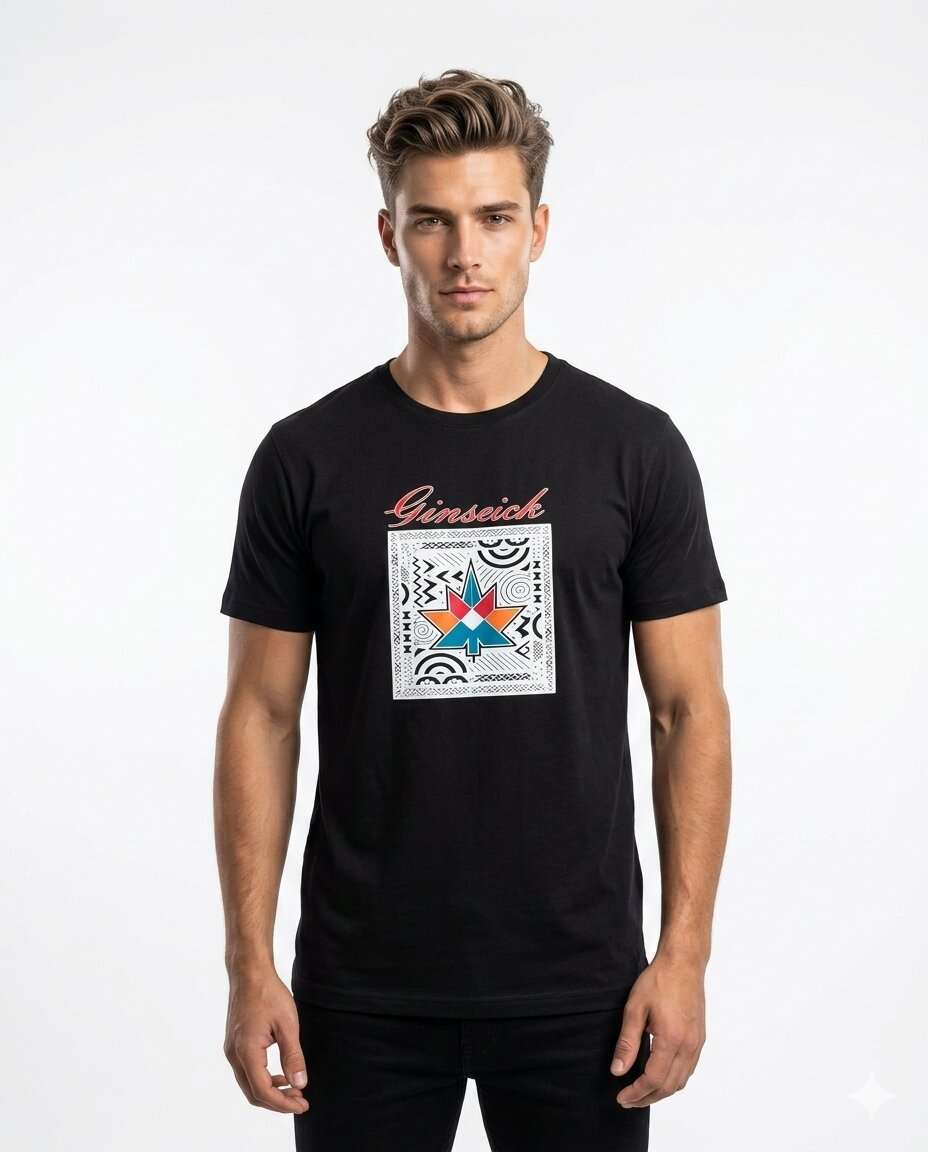 BOYS HILL RIDER CHEST PRINT R/N H/S (L/XXL)