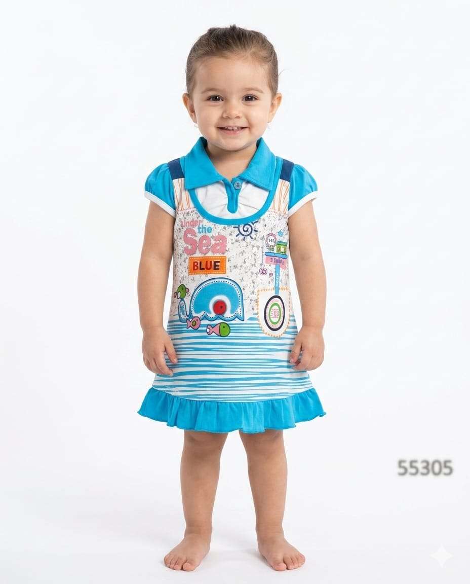 GIRLS GANJI FROCK  (16/20)
