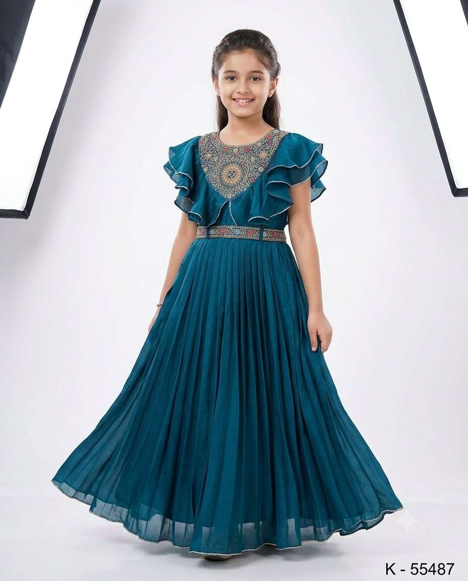 GIRLS BANTY FANCY FROCK (26/30)