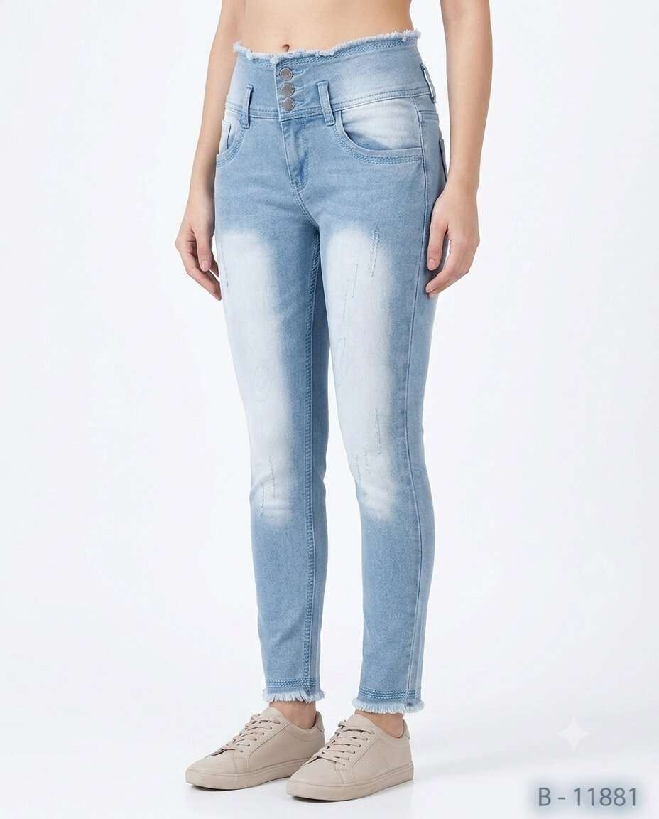 GIRLS DENIM JEANS  (32/36)