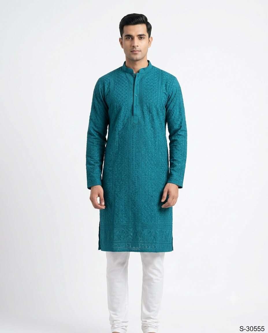 MENS FANCY PRINT KURTA (36)