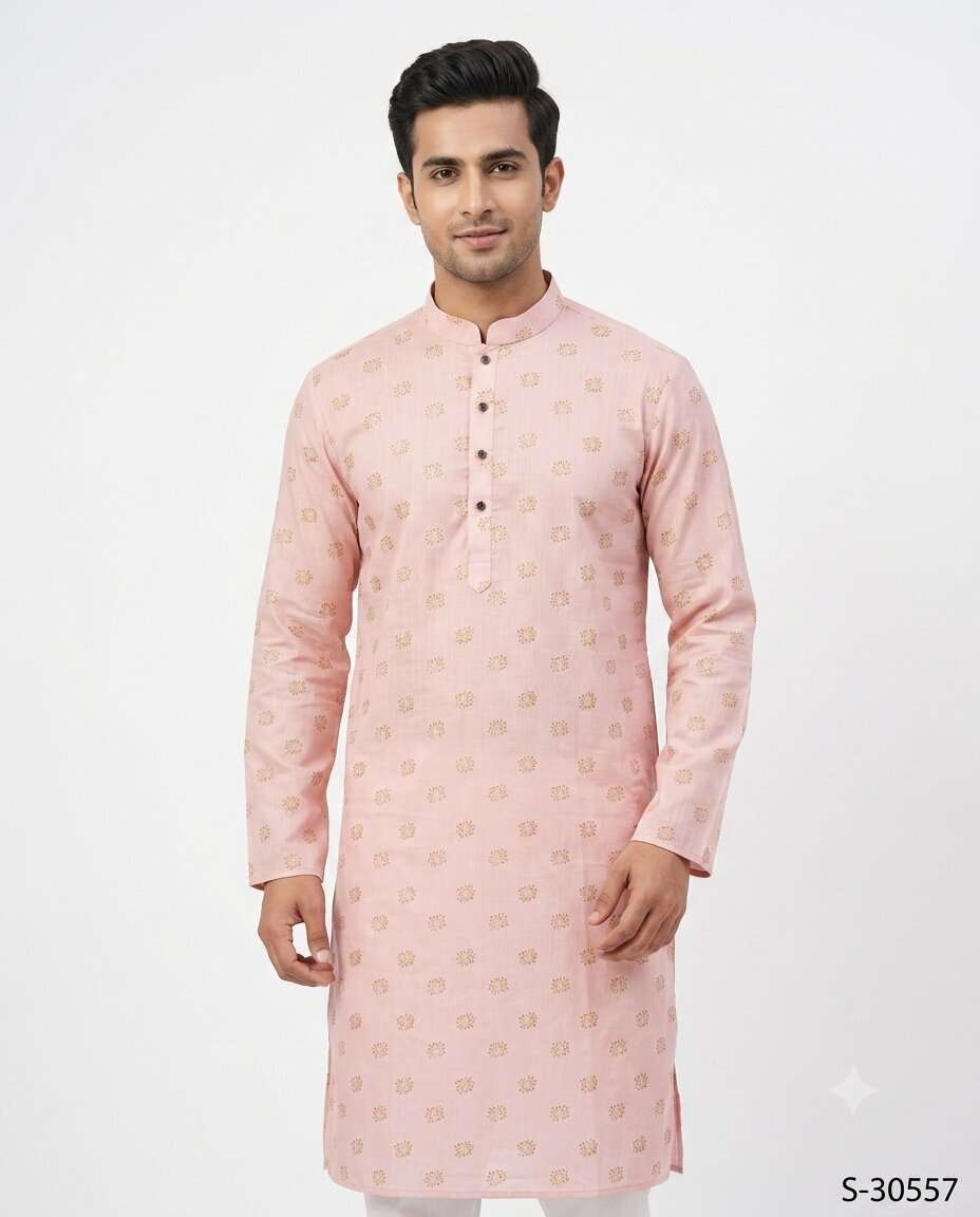 MENS FANCY PRINT KURTA (40)
