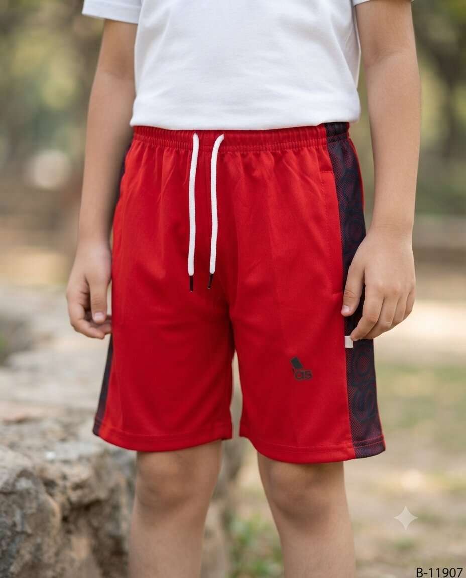 BOYS FANCY NET HALF PANT