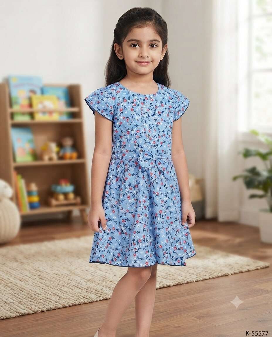 GIRLS GM COTTON FROCK (16/18)