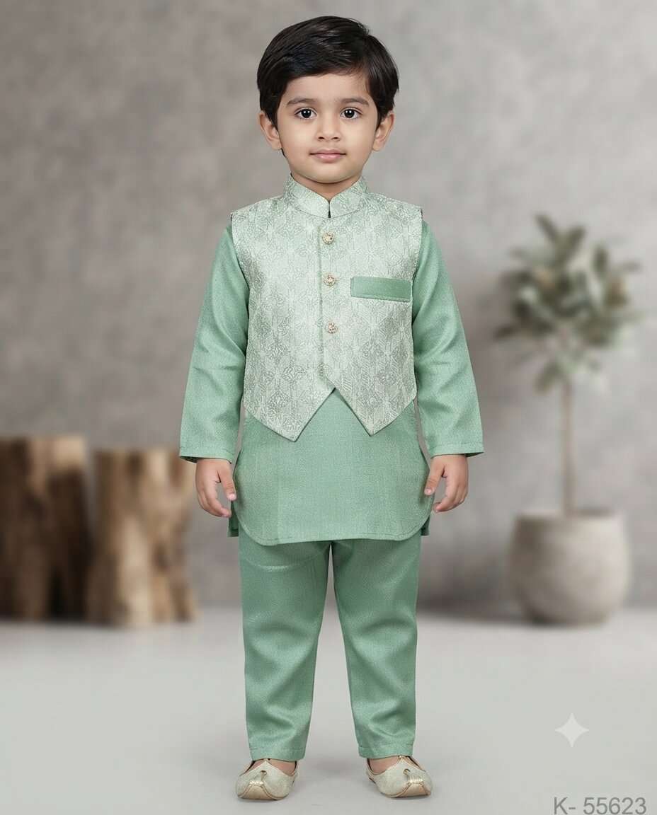 KIDS OSM KURTA PAYZAMA SET DN-MCS500(16/18)