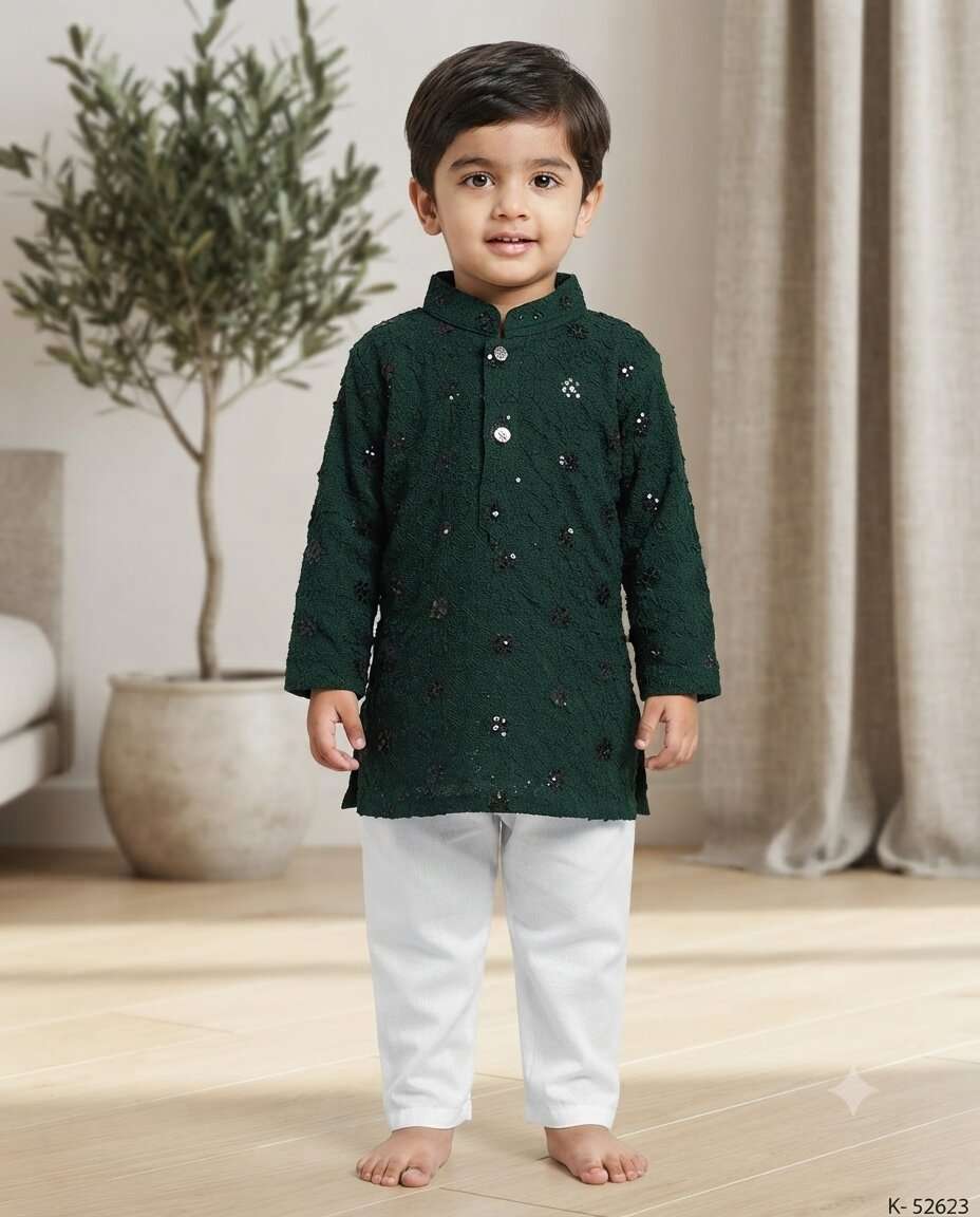 KIDS OSM KURTA PYZAMA DN-CK 63 (16/18)