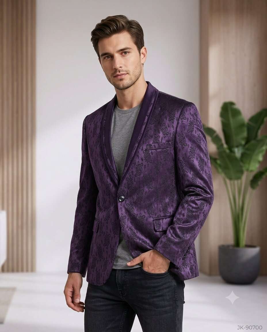 MENS FANCY BLAZER DN-02 (M/XXL)