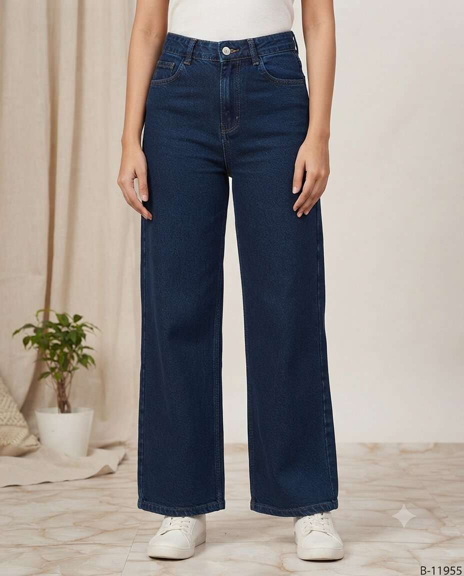 GIRLS TUFAN  BEGGY PLAIN JEANS (28/32)