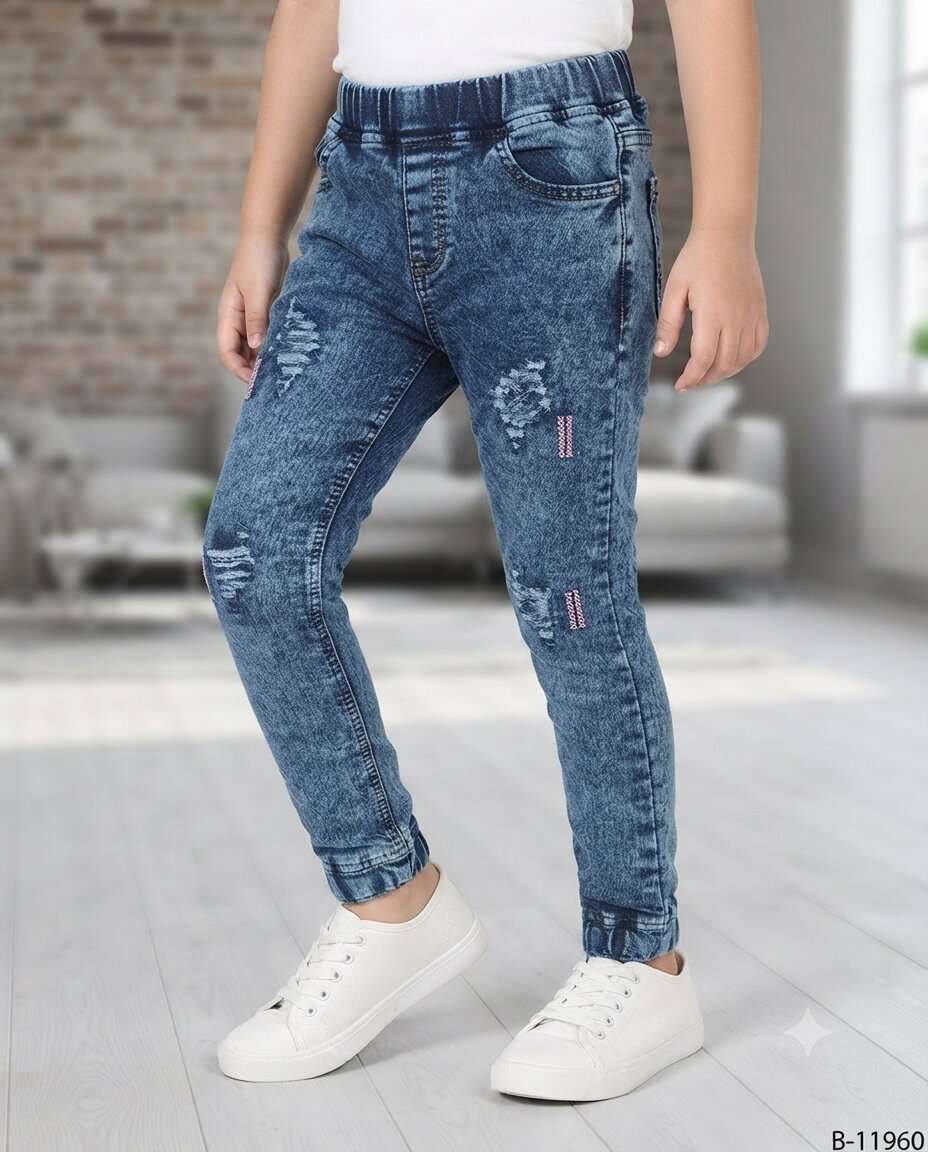 GIRLS TUFAN  DENIM CARGO DORI (32/40)