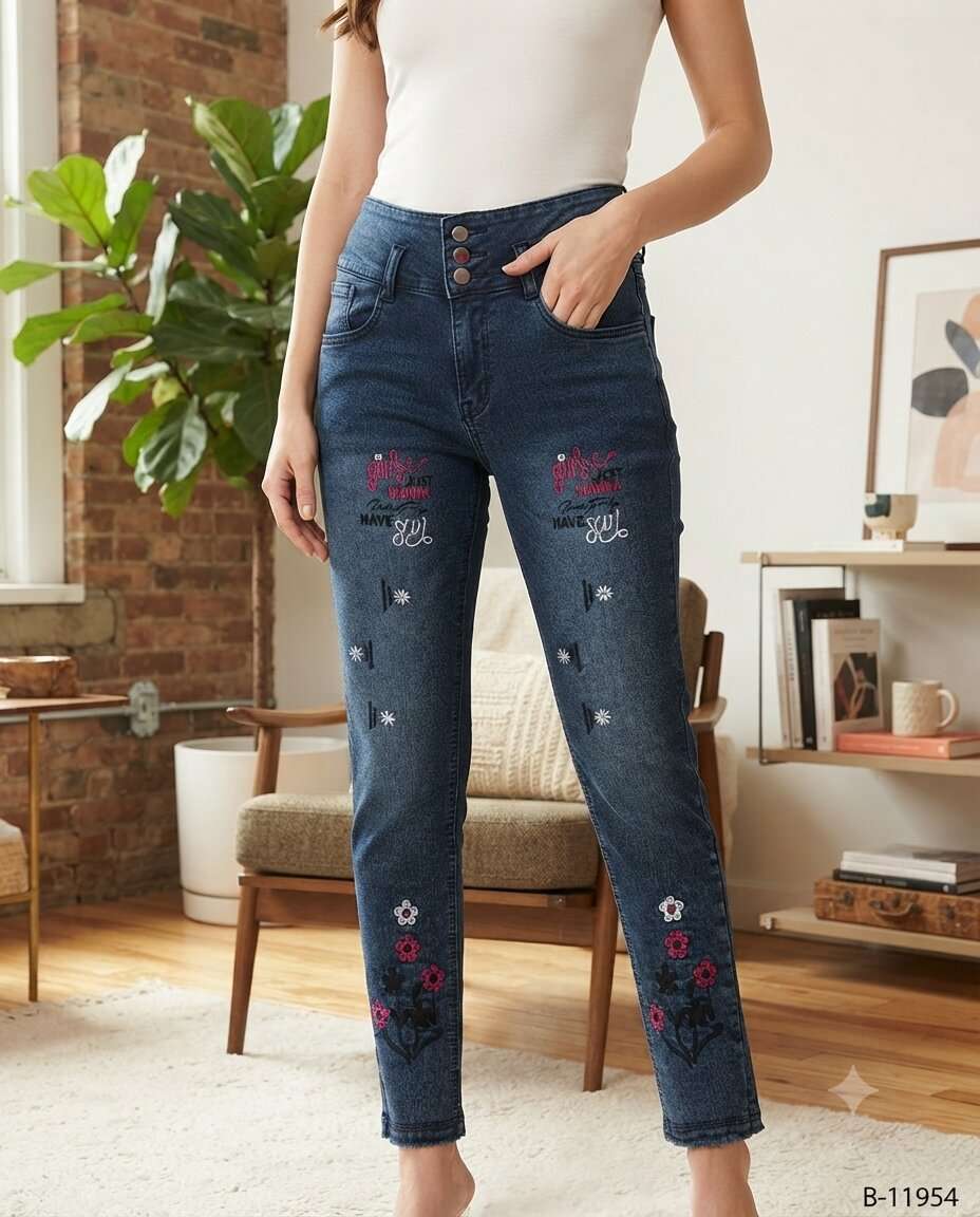GIRLS ZAHID DENIM JEANS (28/32)