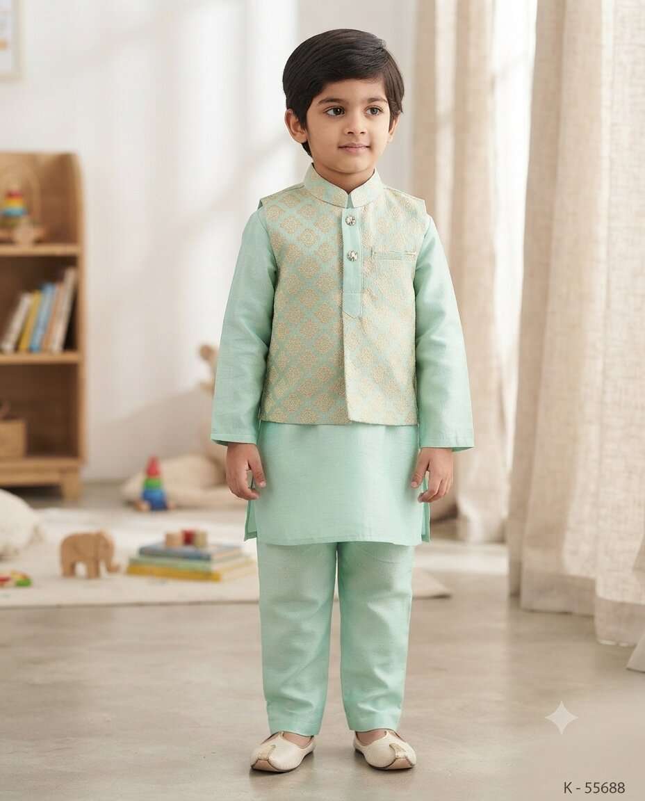 KIDS OSM SERWANI SET DN-MCK-2400 (16/18)