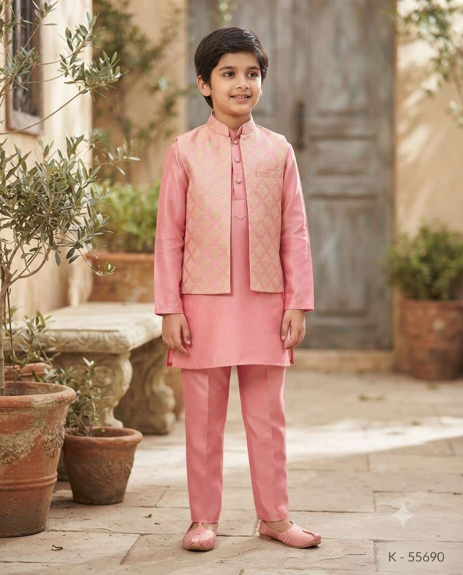 KIDS OSM SERWANI SET DN-MCK-2400 (32/34)